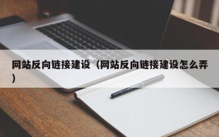 临沂网站反向链接建设（网站反向链接建设怎么弄）